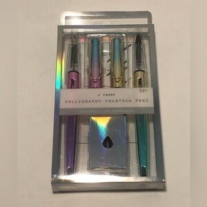 Colorful Calligraphy Fountain Pens Set